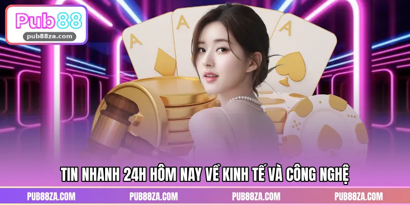 Tin nhanh 24h hôm nay về kinh tế và công nghệ